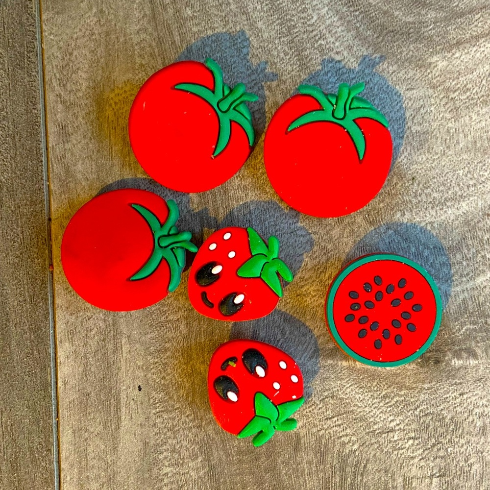 Food Shoe Charms